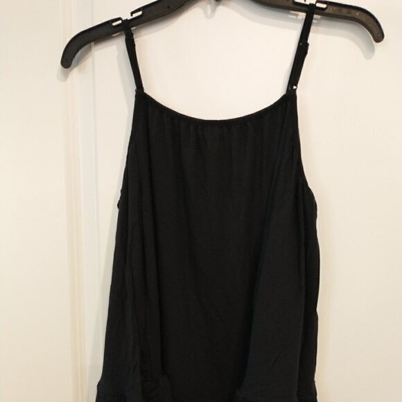 White Mark Top Women's Size Small Black Cold Shoulder Ruffle Sleeve NWT - Picture 4 of 10